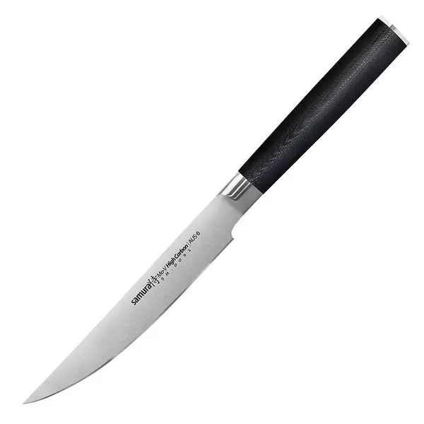 Set of 4 kitchen knives for meat MO-V SAMURA