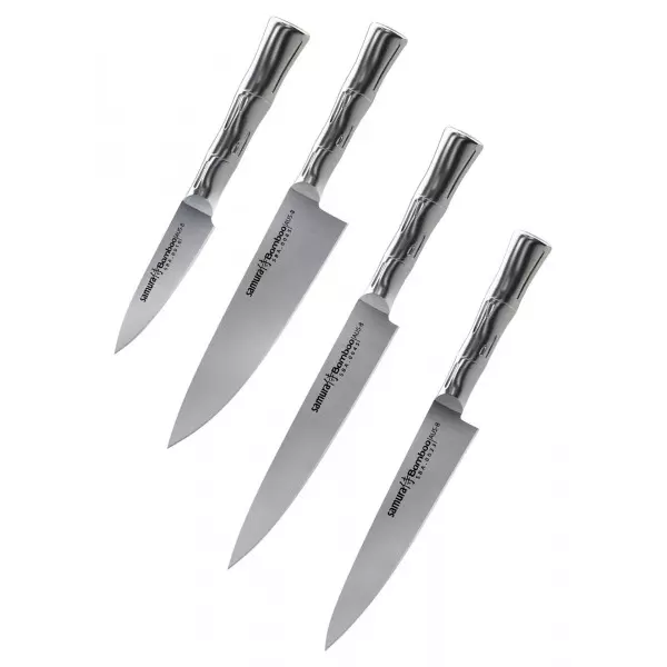 Set of 4 knives BAMBOO SAMURA
