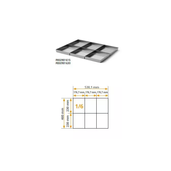 Modular tray system for Oven 90 PUJADAS GRILL