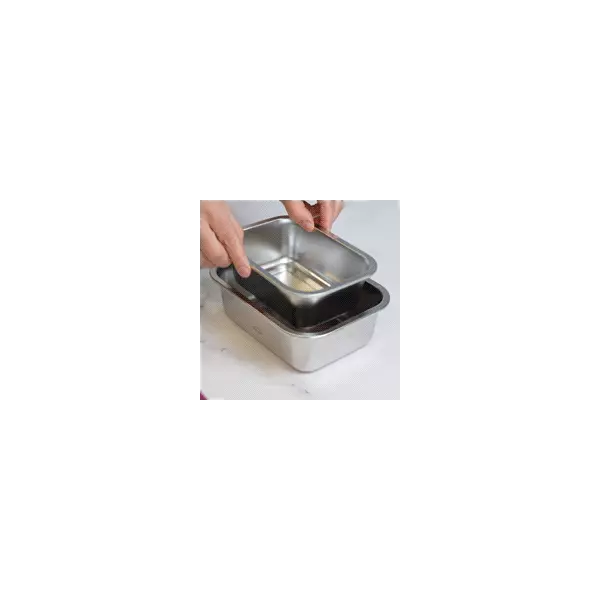 Stacable inox food containers | Tirol.bg