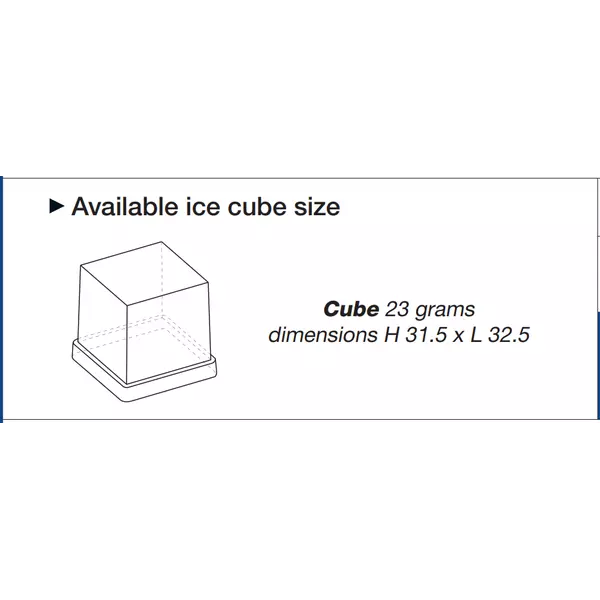B-QUBE size ice maker | Tirol.bg