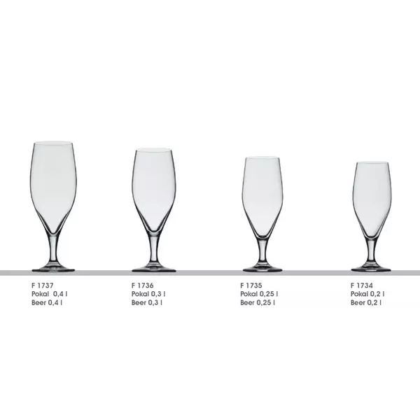 Beer Glasses 300 ml ISERLOHN - Stölzle Lausitz F1736