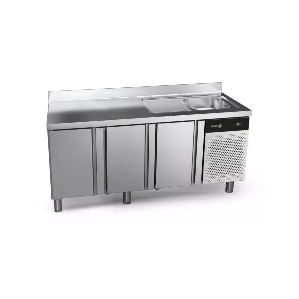 Хладилна маса 700 GN 1/1 с мивка - CONCEPT Хладилна маса 700 GN 1/1 с мивка - CONCEPT