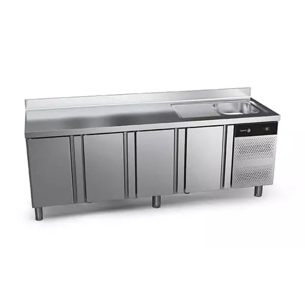 Хладилна маса 700 GN 1/1 с мивка - CONCEPT Хладилна маса 700 GN 1/1 с мивка - CONCEPT