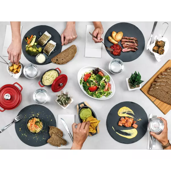 Каменна плоча за сервиране - Кръгла - 5 размера