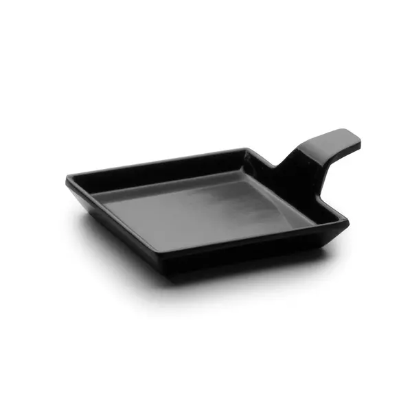 Delicatessen plate with handle Classic Black