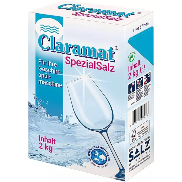 Regenerating salt for dishwashers - CLARAMAT Spezialsalz Regenerating salt for dishwashers - CLARAMAT Spezialsalz