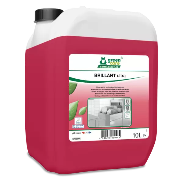 Rinse-aid for professional dishwashers - BRILLANT ultra Rinse-aid for professional dishwashers - BRILLANT ultra