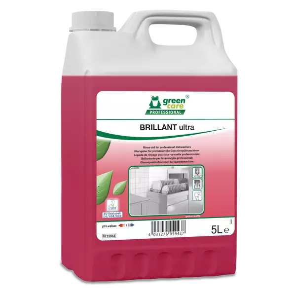 Rinse-aid for professional dishwashers - BRILLANT ultra Rinse-aid for professional dishwashers - BRILLANT ultra