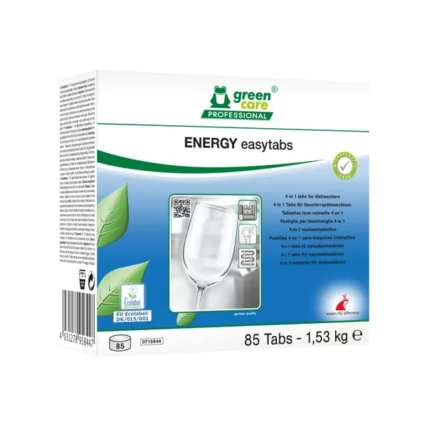 4 in 1 Tabs for Dishwashers - ENERGY easytabs 4 in 1 Tabs for Dishwashers - ENERGY easytabs