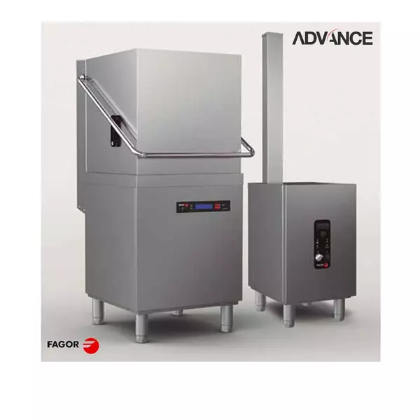 Проходна съдомиялна машина с дигитално управление и генератор AD-125 ECO/ADVANCE