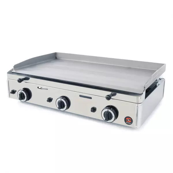 Gas griddle plate, 3 burners (78x40) SPG-801