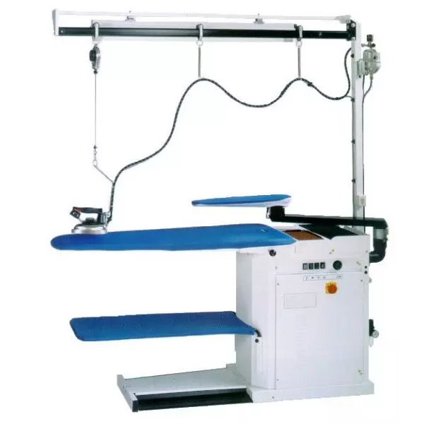 Professional ironing table with steamer and iron - MRP-AD